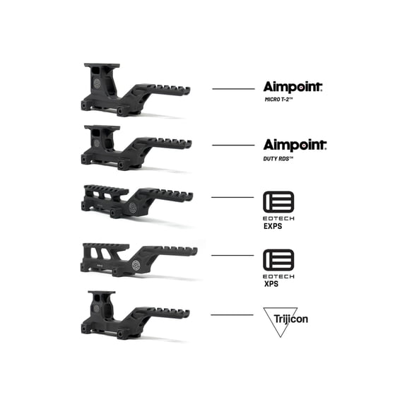 GBRS Group Hydra V2 Red Dot Sight Red Dot Sight Mount Kit, EOTECH XPS, FDE, One Size