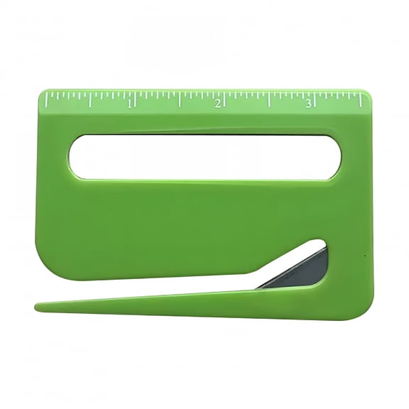 FACEGA Mail Opener Cutter,Envelope Slitter Tool,Stainless Steel Blade,Concealed Cutting Edge,Compact Design,for Office Home Use,Efficient Letter Opener,Heavy Duty Mail Processor