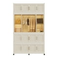 thumbnail image 6 of Multi-Functional Clothes Dresser: Portable Wardrobe with 17 Cubes & Magnetic Doors, 6 of 10