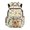 Musical Note Pattern, variant on FUIALDOLG Sailboat and Wave Pattern School Bag with traspirante, Side Pockets Large Capacity 17 Inch Book Bag for Primary School Elementary School