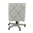 thumbnail image 6 of Linon Draper Upholstered Swivel Office Chair, Multiple Colors, 6 of 10