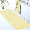 thumbnail image 1 of Alfombra de baño Walensee, grande, amarilla, 60 x 150 cm, microfibra, 1 of 8