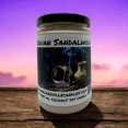 thumbnail image 3 of Indian Sandalwood Vegan Coconut Soy 12 oz/ 355 ml Candle Hand-poured, Eco-friendly, Clean Burning, Woodsy/ Clean Wood Wick, 3 of 5