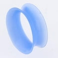 thumbnail image 3 of 7 pares de silicona de moda para los oídos, tapones suaves, es fina, cuerpo Azul jinwen Medidores de tapones de silicona para los oídos, 3 of 7