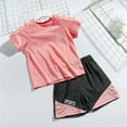 thumbnail image 3 of Toddler Sports Shorts Sets Boy Clothes Short Sleeve Suit Summer Sports Suit Girls Basketball Mesh T Shirt + Shorts Football Suit Sets Outfits,24-Piece,Size 11 Years-12 Years, 3 of 3