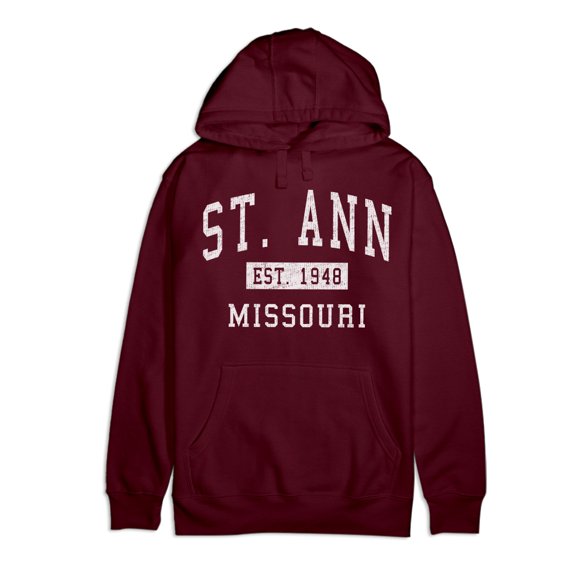 St. Ann Missouri Classic Established Premium Cotton Hoodie