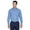 LIGHT BLUE, variant on D630 Men's Crown Collection Oxford Woven Dress Shirt-French Blue-XL