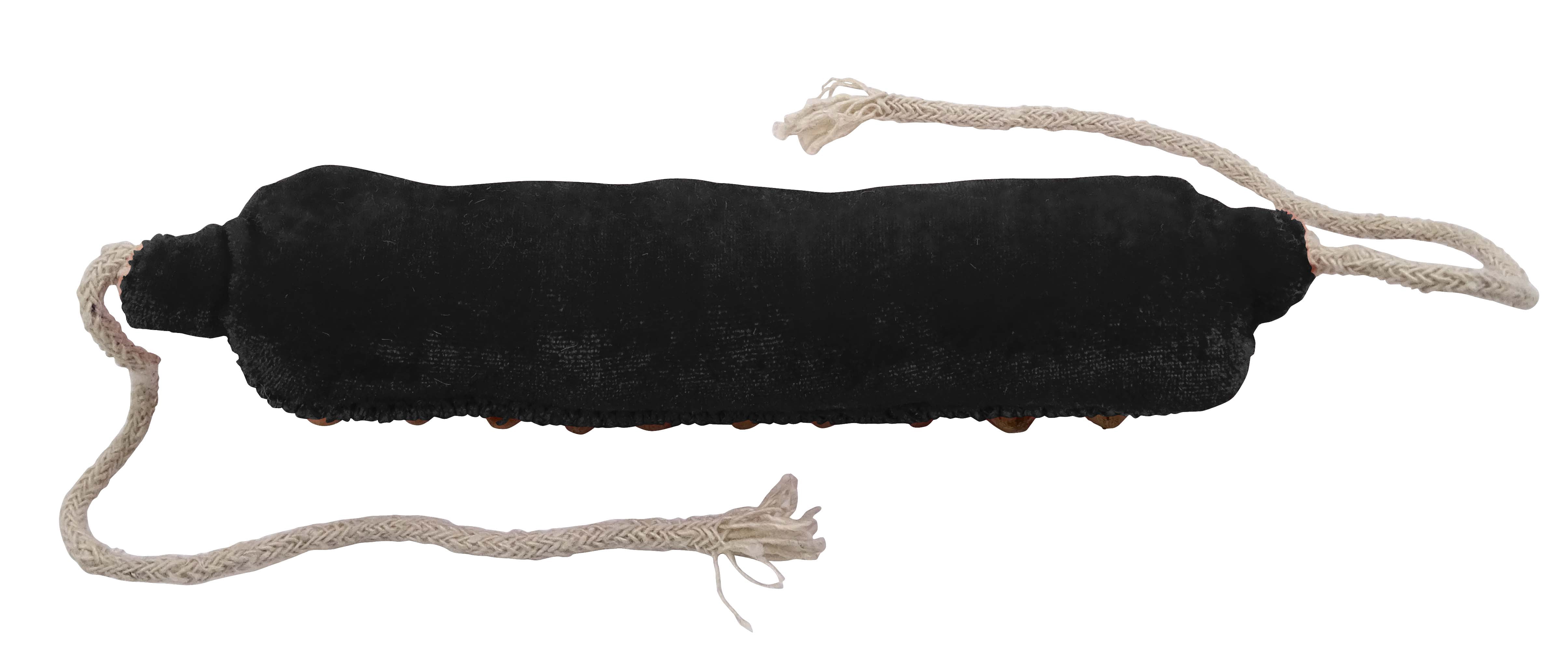 Banithani Indian Traditional 3 Line Classical Kathak 12 No Ghungroo Anklets Dancing Ankle Bracelet Pair Jewelry-Black
