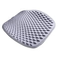 thumbnail image 2 of Cojín de gel para silla de coche | Almohadilla fría transpirable para alivio de presión | Soporte ergonómico para el coxis y la columna vertebral | Funda antideslizante lavable a máquina | Grande, 2 of 8