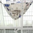 thumbnail image 3 of Cat Cage Hammock  Hanging Soft Pet Bed for Kitten Ferret Puppy Rabbit or Small Pet  Double Layer Hanging Bed  2 Level Indoor Bag for Spring/Summer/Winter, 3 of 4