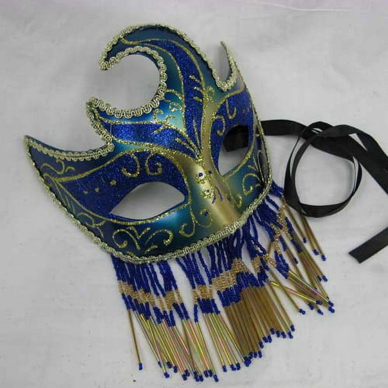 VENETIAN PARTY MASK - Glitter and Beaded - MASQUERADE 