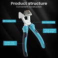 thumbnail image 3 of V-Shaped Rubber Strip Scissors 90 Degree for Doors Window Sealing Industrial Grade Right Angle Rubber Strip Scissors, 3 of 5