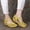 Yellow, variant on Fankiway Sandals for Women Clearance Summer Ladies Shoes Wedge Heel Retro Hollow Out Casual Women'S Sandals Slide Sandals for Women