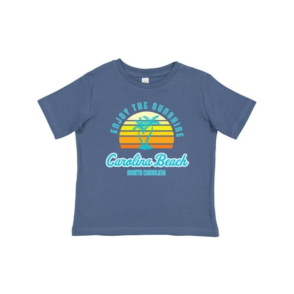 Inktastic Summer Enjoy the Sunshine Carolina Beach North Carolina Blue Boys or Girls Baby T-Shirt