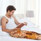 thumbnail image 5 of Fotbe Hippie Ditsy Floral Pantalones de Pijama para Hombre, Pantalones de Dormir, Pantalones de Casa con Cintura Ajustable y Bolsillos-Small, 5 of 6