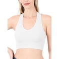 thumbnail image 4 of KOGMO Womens Ribbed Racerback Crop Tank Top, 4 of 5