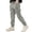 Grey, variant on Teen Cargo Pants Kids Elastic Waist Pants Jogger Slim Fit Pants Boys Lightweight Pants Boys Pull on Pants Hop Pants 15-16 Years