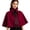 Red, variant on Fancifize Women's Halloween Shawl Gothic Medieval Renaissance Stand Collar Short Cloak Wraps with Tie for Party Holiday,Army Green