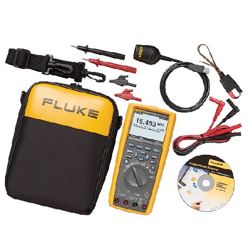 Fluke 287/FVF TrueRMS Electronic Logging Multimeter Combo Kit with