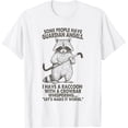 thumbnail image 1 of Camiseta sarcástica con meme de mapache divertido, 1 of 2