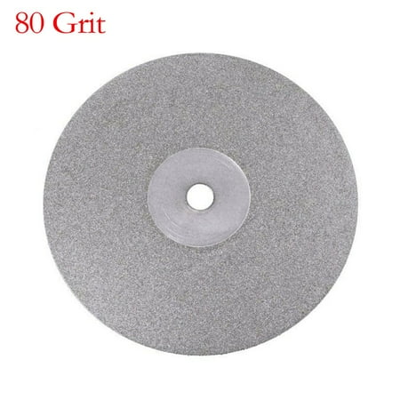 

6 150mm Diamond Coated Flat Lap Wheel Jewelry Polish Grinding Disc 80~3000Grit
