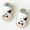 White, variant on Infant Baby Boy Girls Toddlers Cartoon Animal Non Slip Indoor Slipper Shoes Socks with Grips 0-3 Years
