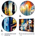 thumbnail image 3 of Designart Colorful City In London I Canvas Wall Art, 3 of 5
