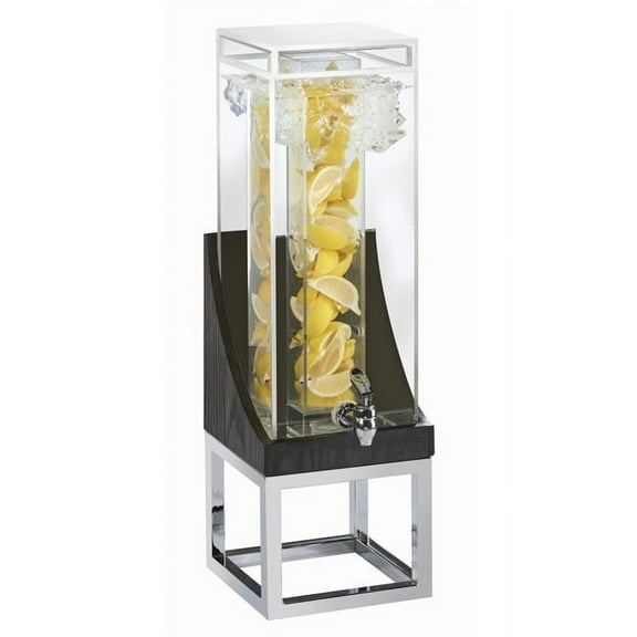 Cal Mil 3804-3-87 3 gal Cinderwood Square Ice Chamber Beverage Dispenser