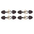 thumbnail image 2 of 4 pares de palancas de costura de cuero con broches de botón de cuerno de resina, accesorios de costura para ropa, chaqueta, Marron Baoblaze Cierre de palanca de cuerno, 2 of 8