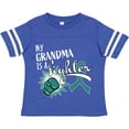 thumbnail image 3 of Inktastic Ovarian Cancer Awareness My Grandma is a Fighter Boys or Girls Toddler T-Shirt, 3 of 5