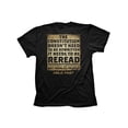 thumbnail image 2 of HOLD FAST Mens Short Sleeve Casual T-Shirt, The Constitution, Black, SM, 2 of 8