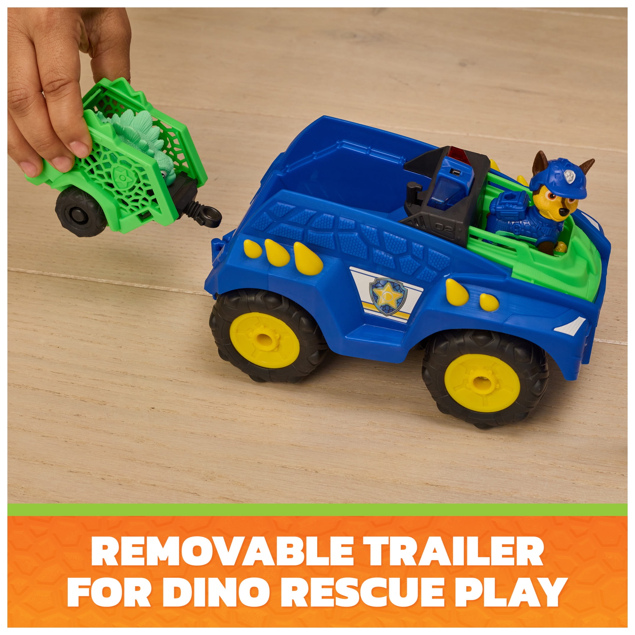 PAW Patrol: The Dino Movie Dino Tow & Dash RC, Ages 3+