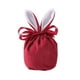 thumbnail image 2 of Ears Velvet Bags Easter Decor Bunny Drawstring Velvet Bag Candy Packing Bag Gift Bag With Cute Ear, 2 of 8