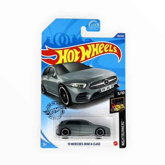 Hot Wheels '19 Mercedes-Benz A-Class 194/250 - Grey - 2020 Mainline