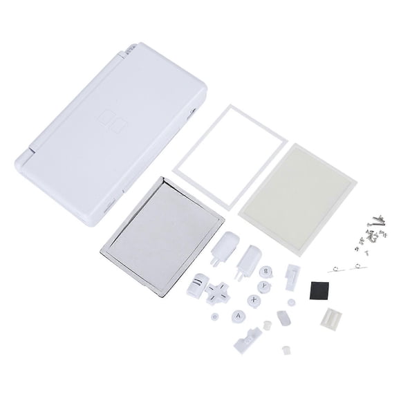 Complete Replacement Housing Repair Kit for Nintendo DS Lite (White)