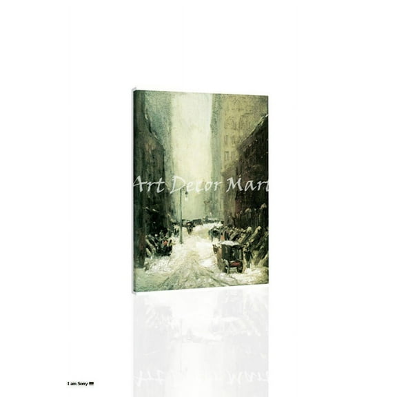 New York Winter - CANVAS OR FINE PRINT WALL ART