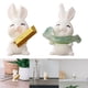 thumbnail image 1 of 2 Estatuas Decorativas De Conejo Adorables, Resina Hecha A Mano Para Ventana, Sala De Estar perfecl  Figuras de conejo, 1 of 8