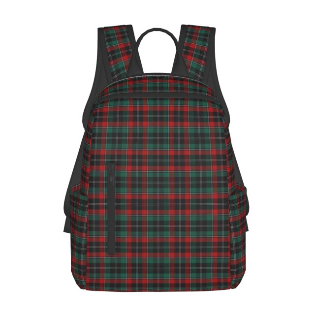 Easygdp Tartan Plaid para Easygdp Yak - Mochila Casual Ligera y Resistente para Viaje y Senderismo para Hombres y Mujeres