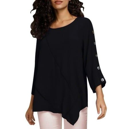 

Qufokar Maternity Outfits for Women Fall Lightweight for Women Womens Chiffon on Shirts for Work Business Casual Dress Shirts Office Tops