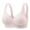 Pink, variant on Maplenight Ribbed Bras for Women No Underwire Full Support Seamless Bralettes Comfy Wireless Everyday Bra