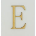 thumbnail image 1 of 1 Pc, 8 Inch X 1/4 Inch Thick Fangsong Font Wood Letters E For Direction Use Or Decor, 1 of 3