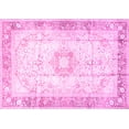 thumbnail image 1 of Ahgly Company Indoor Rectangle Persian Pink Traditional Area Rugs, 2' x 5', 1 of 1
