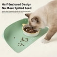 thumbnail image 5 of Dog and Cat Food Mat,Waterproof Non Slip Leather Food Tray,Semi-Enclosed Feeding Placemat for Kitchen, Dining Room, Entryway, Easy Clean Raised Edge, 5 of 8