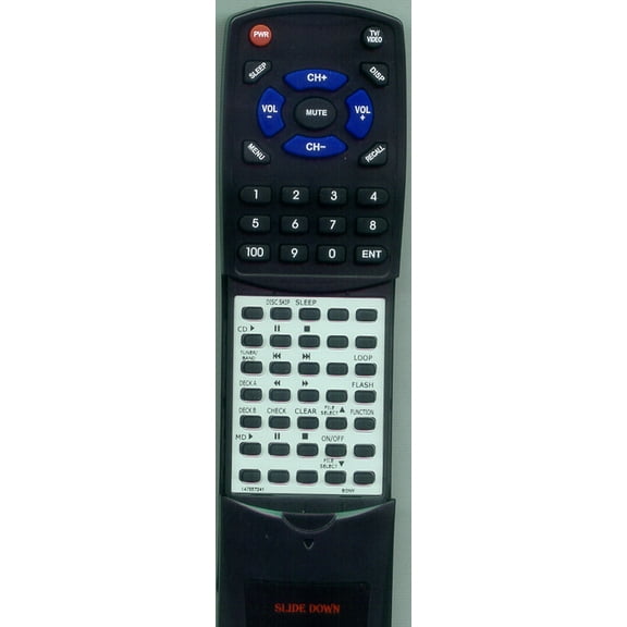 Replacement Remote for SONY 1-475-572-41, 147557241, RT147557241, RMSR5B, LBTXG500, LBTLX50, LBTXB500, MHCRXD9, LBTW5000, HCDLX50, LBTXB700, LBTW300,