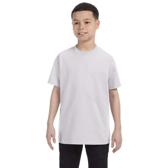 Hanes - Authentic Youth T-Shirt - 5450, Ash, M