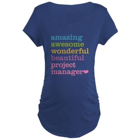 

CafePress - Project Manager Maternity Dark T Shirt - Maternity Dark T-Shirt