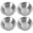 thumbnail image 3 of GOOHOCHY 4 piezas de acero inoxidable moldes para tarta de huevo tartaleta de muffin para tarta para hornear utensilios para hornear, 3 of 7