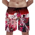 thumbnail image 5 of Hazbin Hotel Mens Board Shorts Quick Dry Swim Trunk Lightweight Soft Swimsuit Bathing Suit for Boys XL, 5 of 8