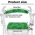 thumbnail image 6 of HELLHERO Rainbow Elf Hat Rollator Seat Back Cover Removable Rollator Walker Seat Covers & Easy Fit for Seniors Adult with Easy to Install Easy to Clean, 6 of 7