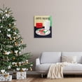 thumbnail image 2 of Happy Holidays Dinosaur Santa Cookies Holiday Graphic Art Gallery Wrapped Canvas Print Wall Art, 2 of 7